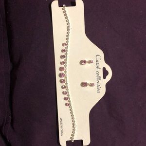 Necklace and Earrings